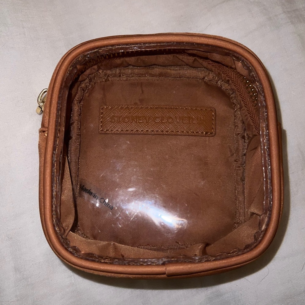 Stoney Clover Lane mini clear front pouch